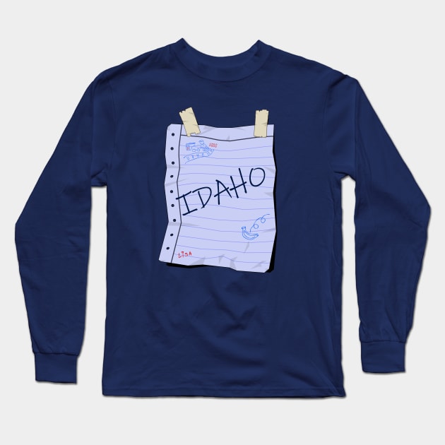 I'm Idaho Long Sleeve T-Shirt by GEEKsomniac